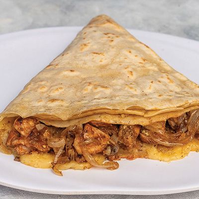 BBQ Chicken Crepe