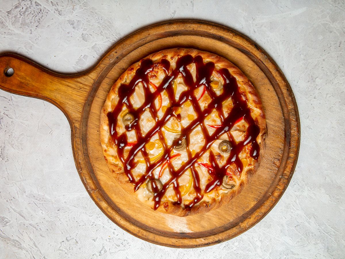 BBQ Chicken pizza