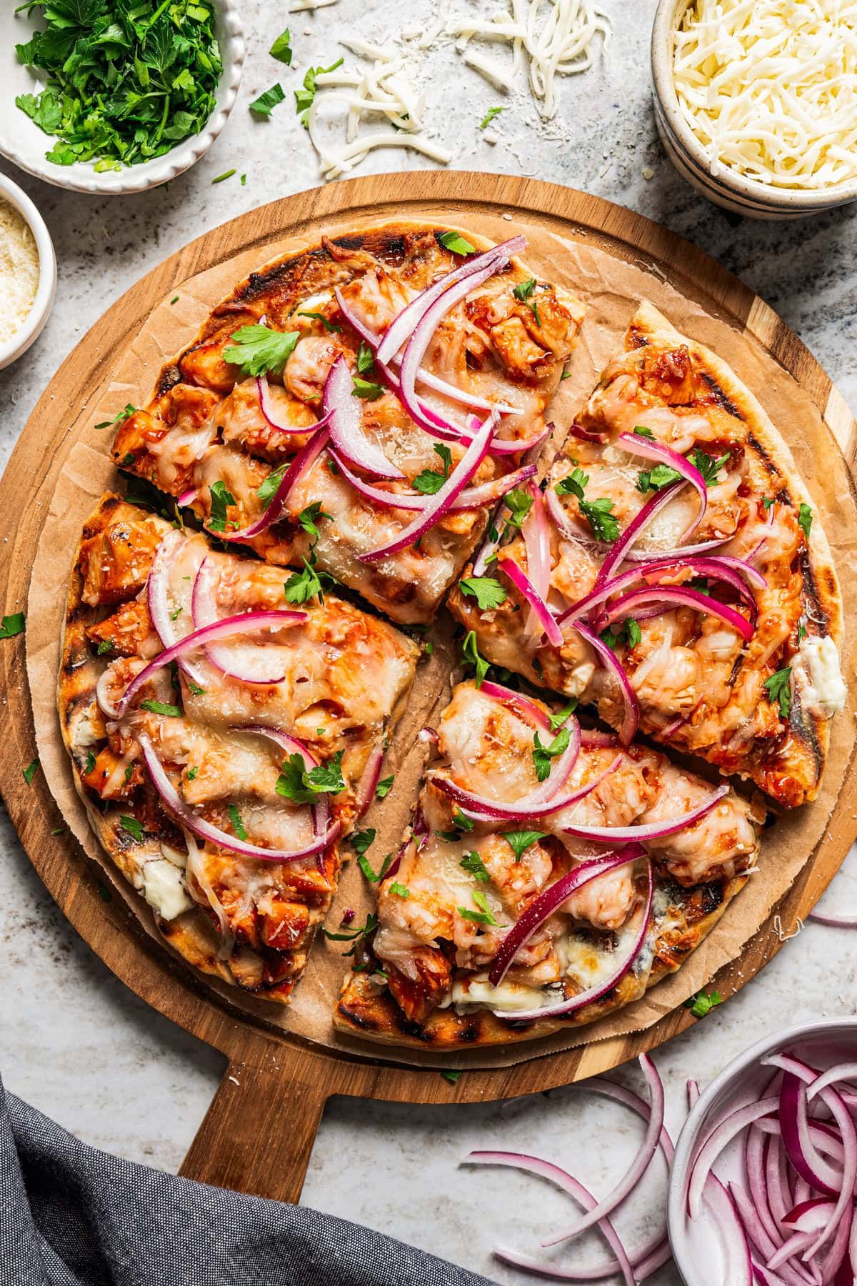 Chicken pizza