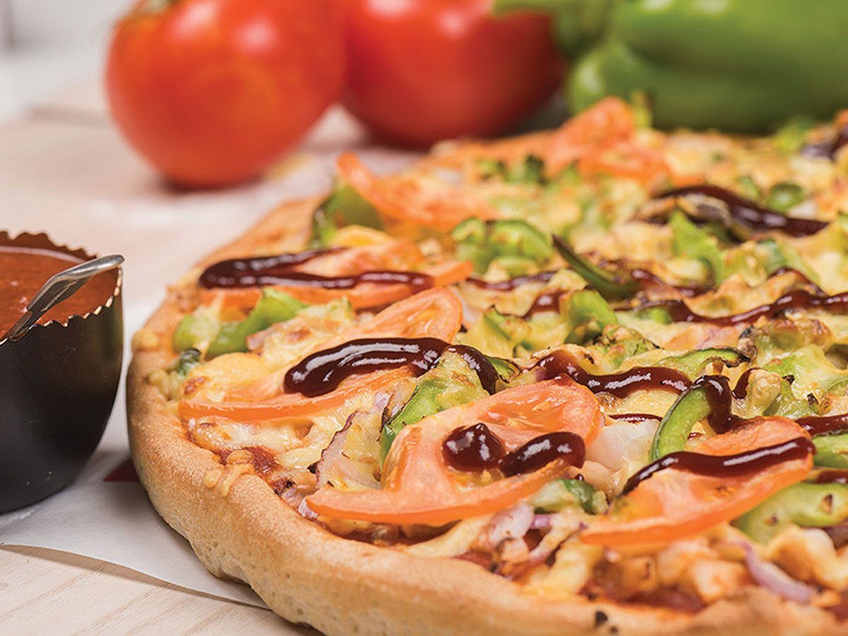 Chickken BBQ Pizza