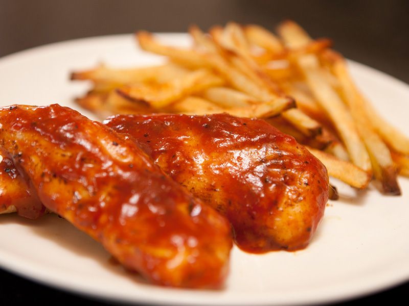 Honey BBQ Chicken Strips
