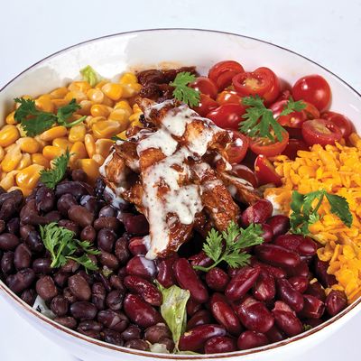 Rainbow BBQ Salad