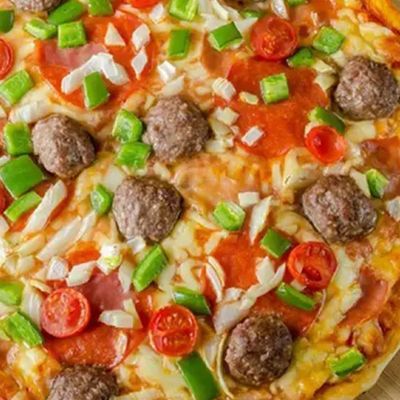 Bbq Sausage Pizza