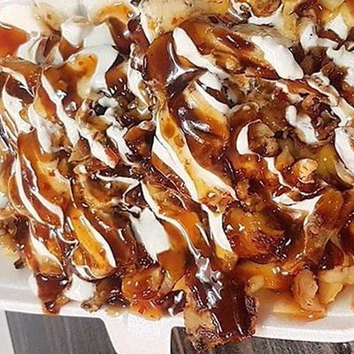 BBQ potato packet