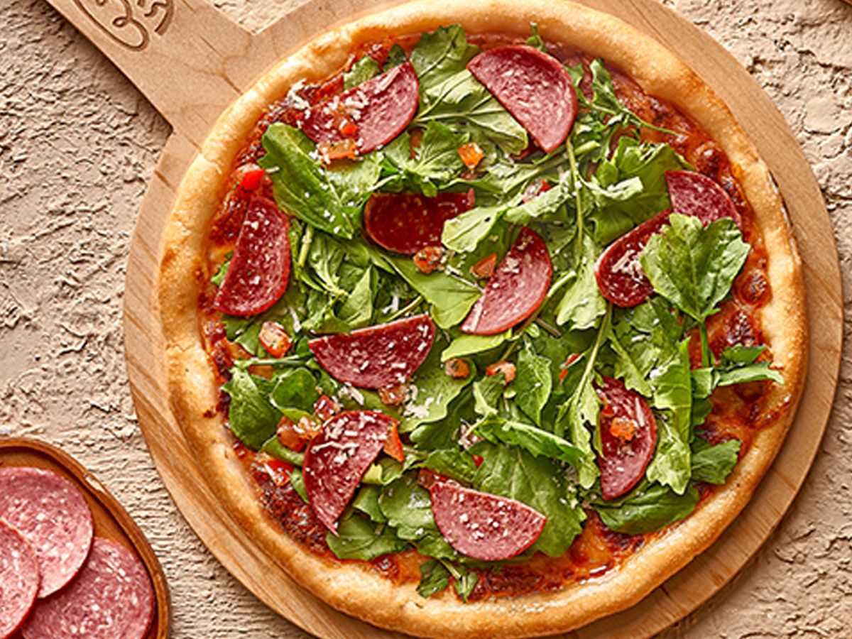 B and D Rucola pizza