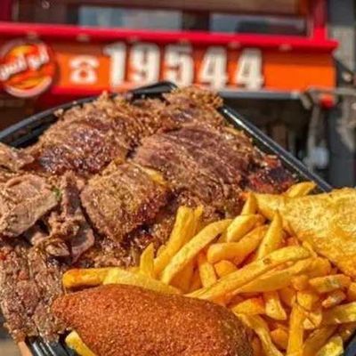 Abu Anas Meat Shawarma Plate