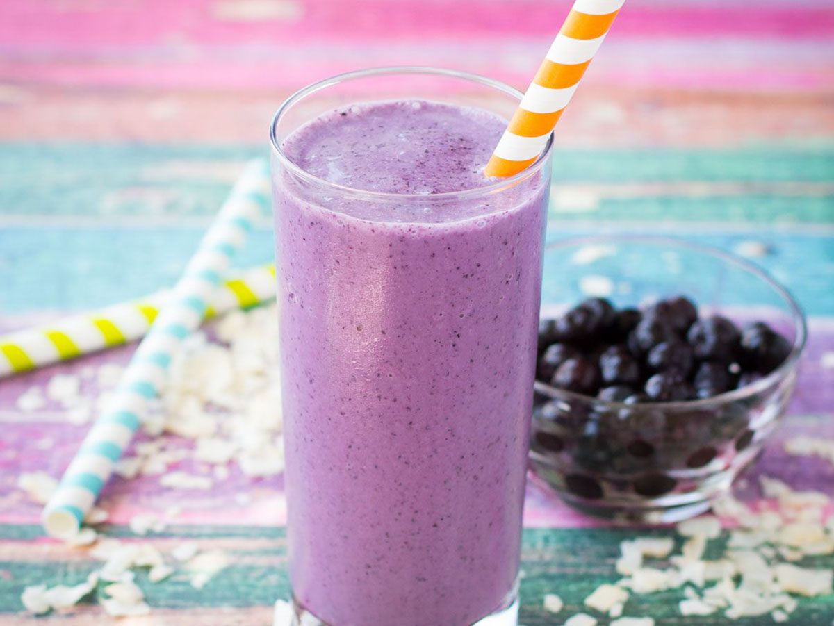 Blueberry Milk Shake