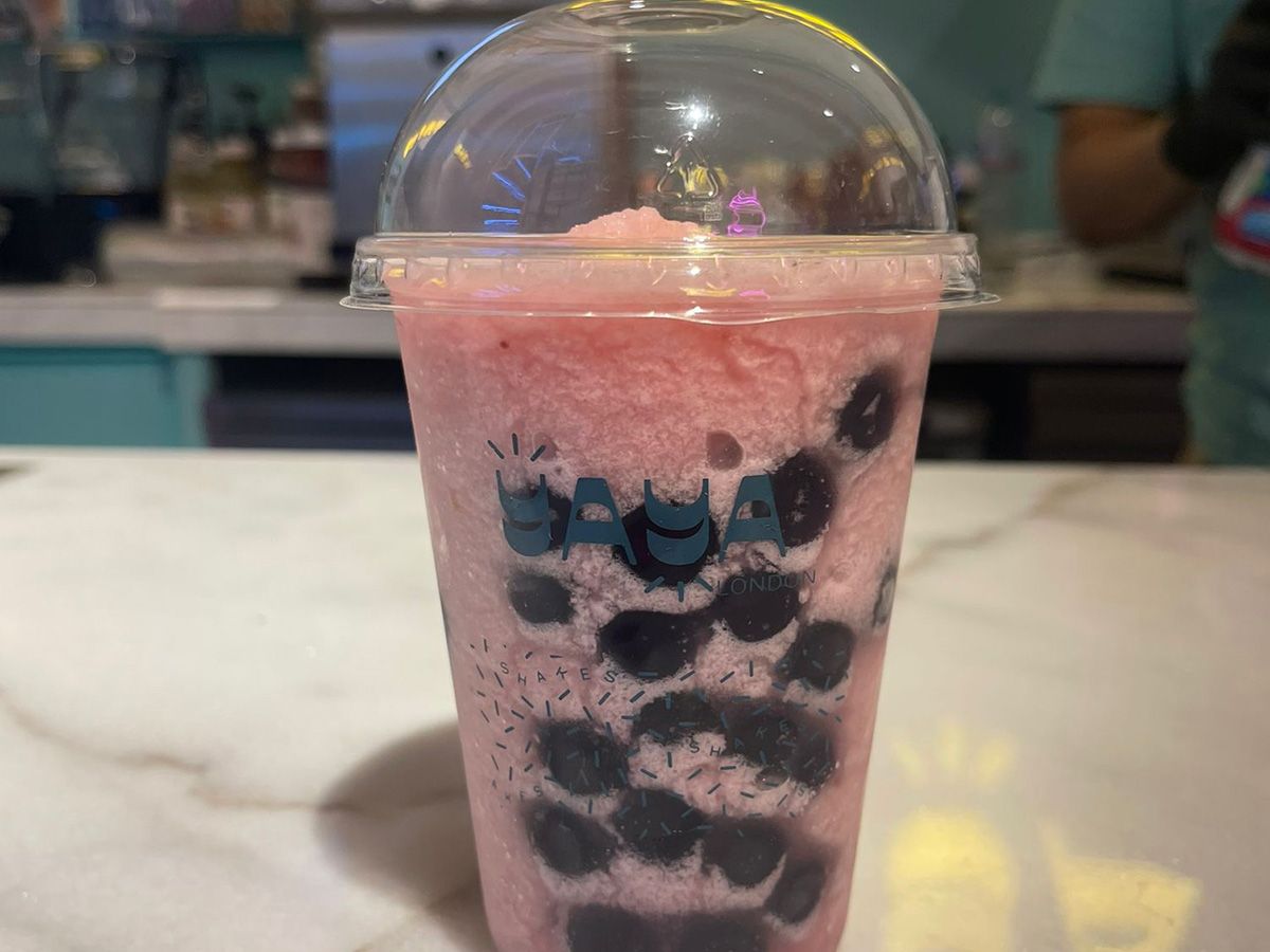 Bottle o Water melon Fruit Boba