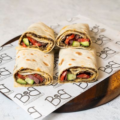 صاج زعتر وجبنة