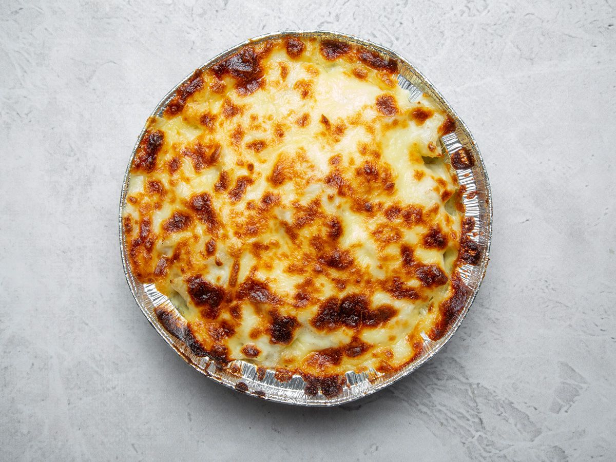 Bechamel Sausage Pasta