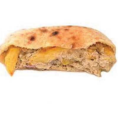 Baba Ghannoug Fingers Potato sandwich