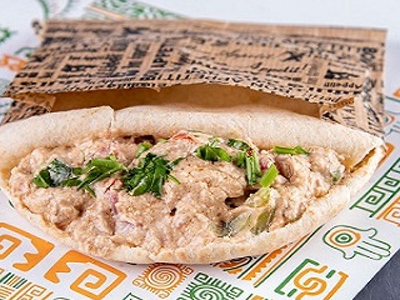 Baba Ghannoug Sandwich
