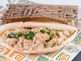 Baba Ghannoug Sandwich