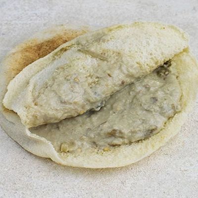 Baba Ghannoug sandwich