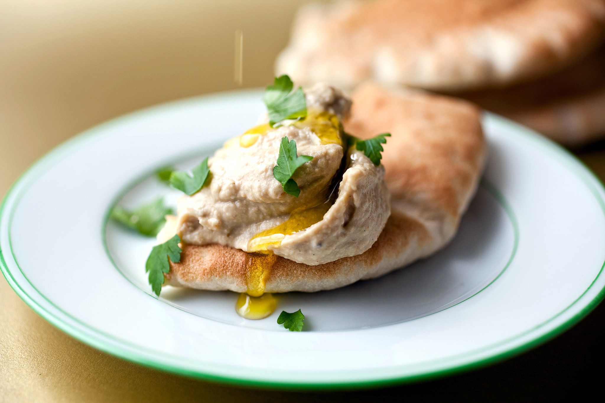 Baba Ghannoug sandwich