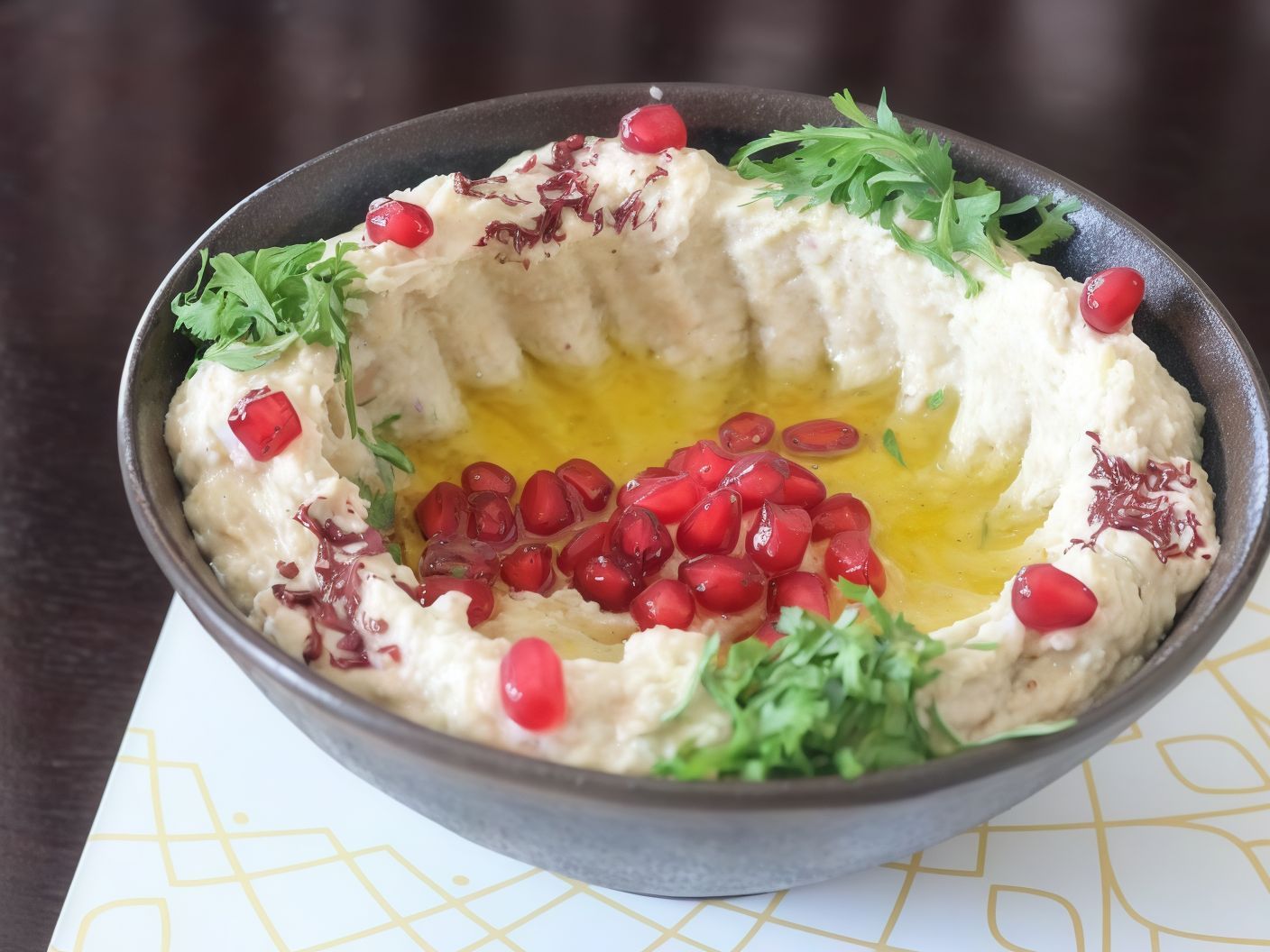 Baba Ghanoush Sandwich