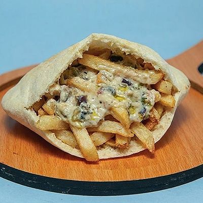 Baba Ghanoush Fingers Sandwich
