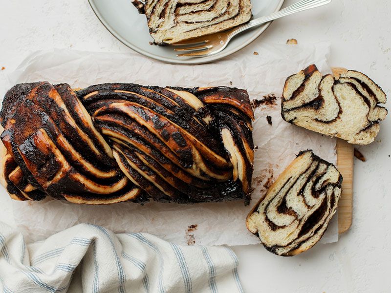 Dark Chocolate Babka