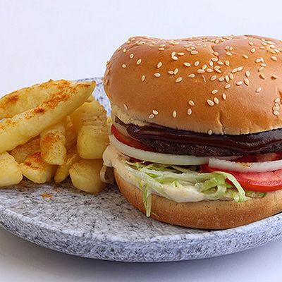 Baby Meat Burger Meal