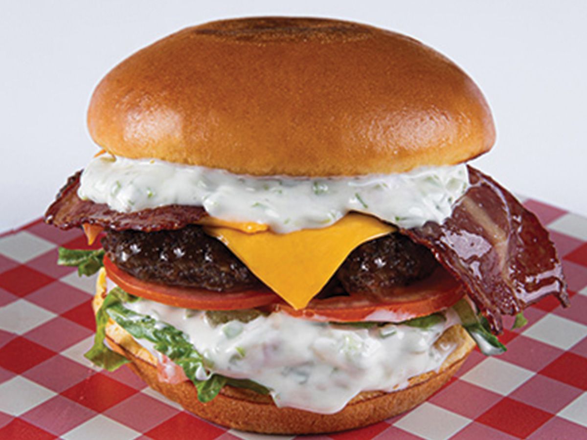 Bacon and Relish Burger