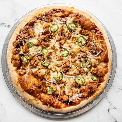 Mini Chicken Bbq Sauce Pizza