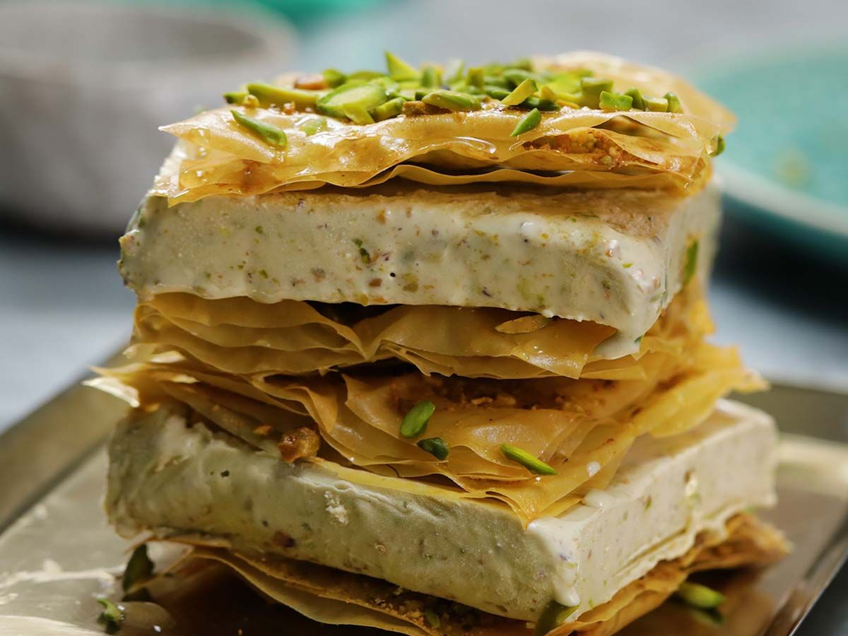 Baklawa Ice cream