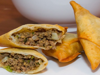 Baladi Minced Meat Sambox Plate