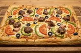 Baladi Sausage Feteer