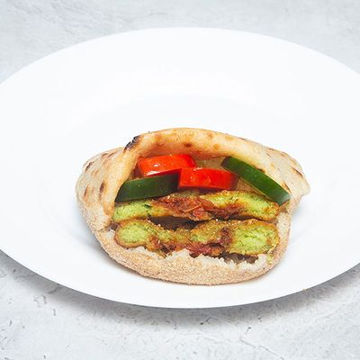 Baladi Stuffed Ta'ameya Sandwich