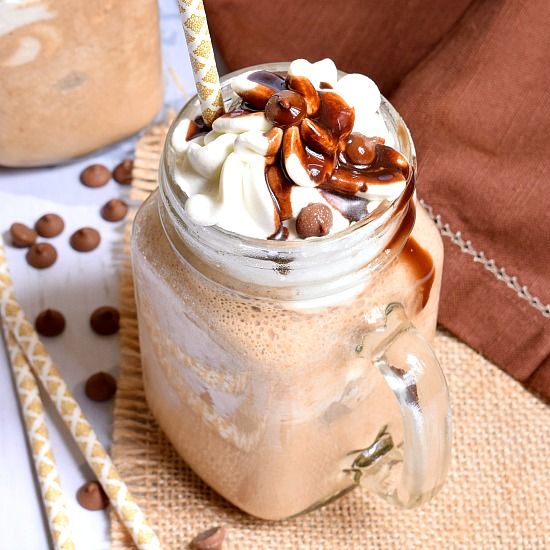 Iced Latte With Hazelnut