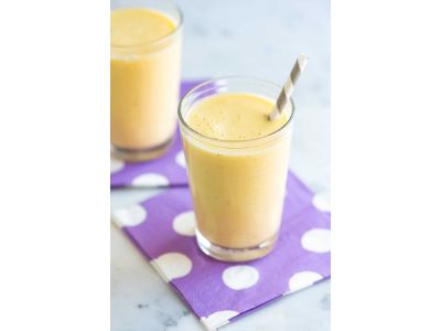 Banana With Milk Juice