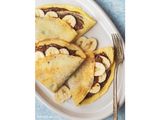 Banana With Nutella Chocolate Crepe