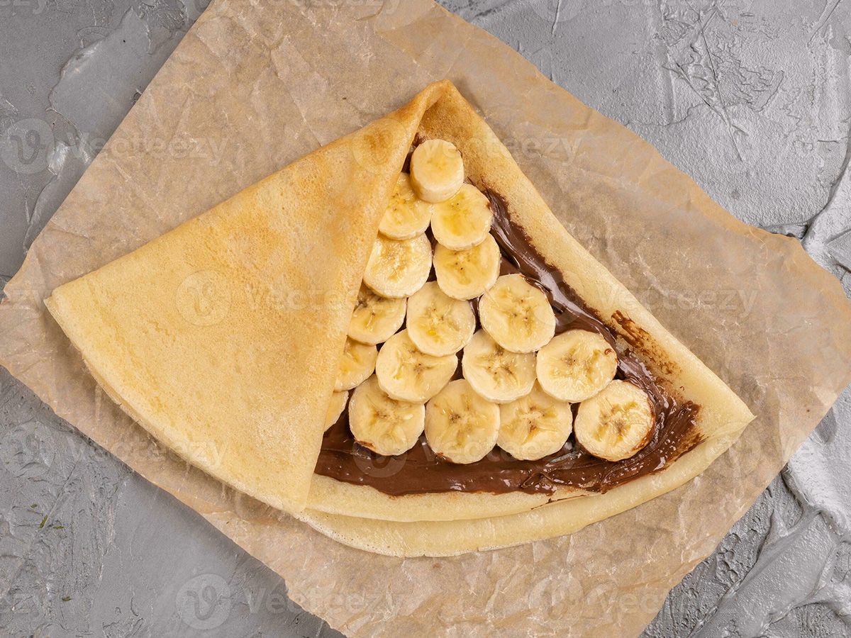 Banana Chocolate Crepe