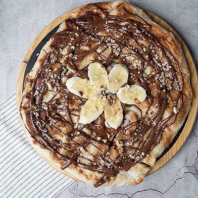 Chocolate banana pie