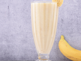 Banana With Milk Juice