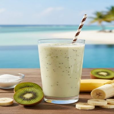 Banana Kiwi Milk