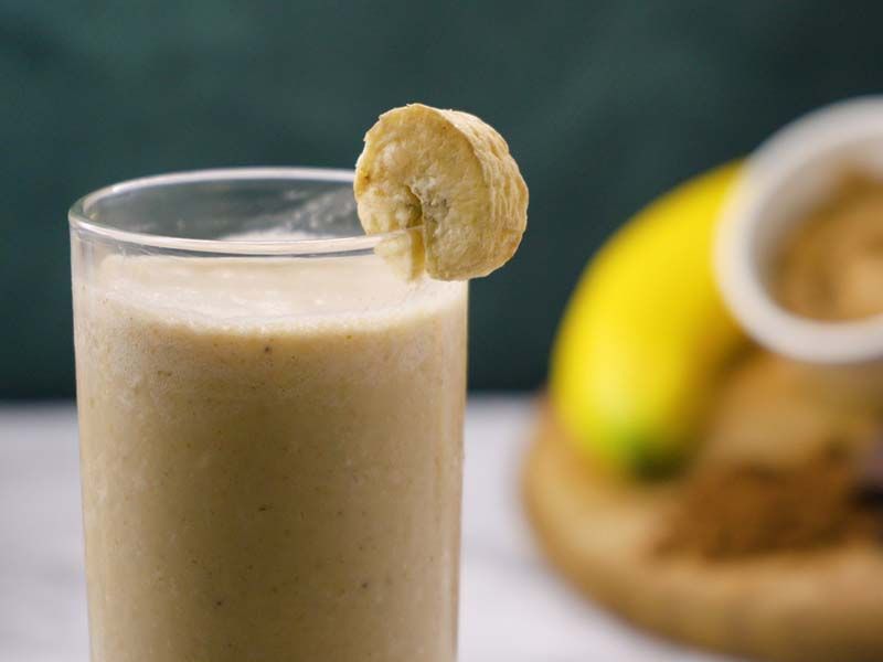 Fresh Banana Milk Juice