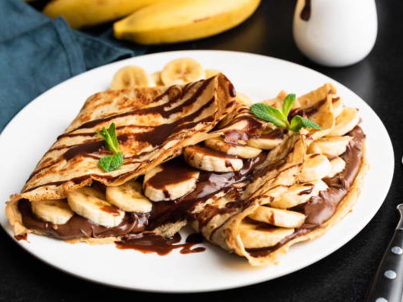 Banana Nutella Crepe