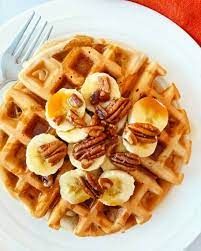 Banana Nuts Waffle