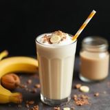 Banana Peanut Butter Milkshake