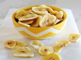 Banana Pieces with Hot Chocolate Platter