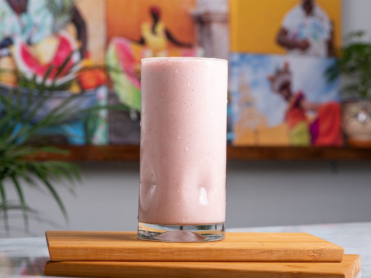 Strawberry milkshake