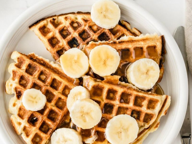 Banana Waffle