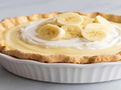 Banana With Custard Pie