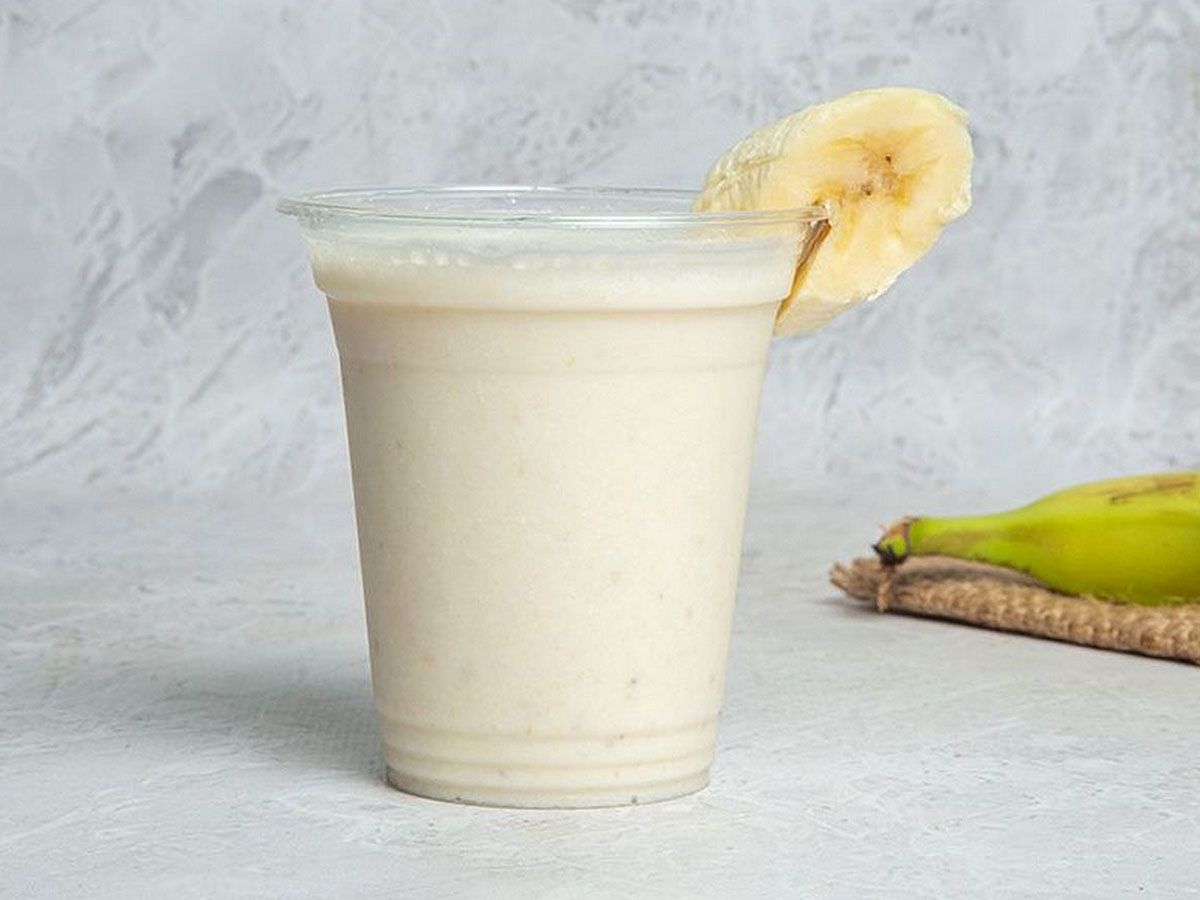 Family size Banana with milk Juice