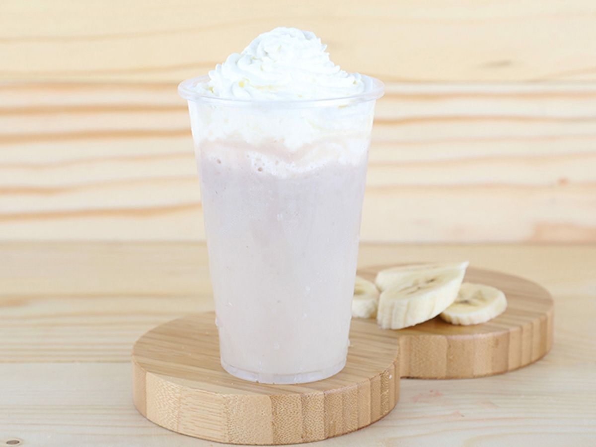 Banana Juice With Ice Cream