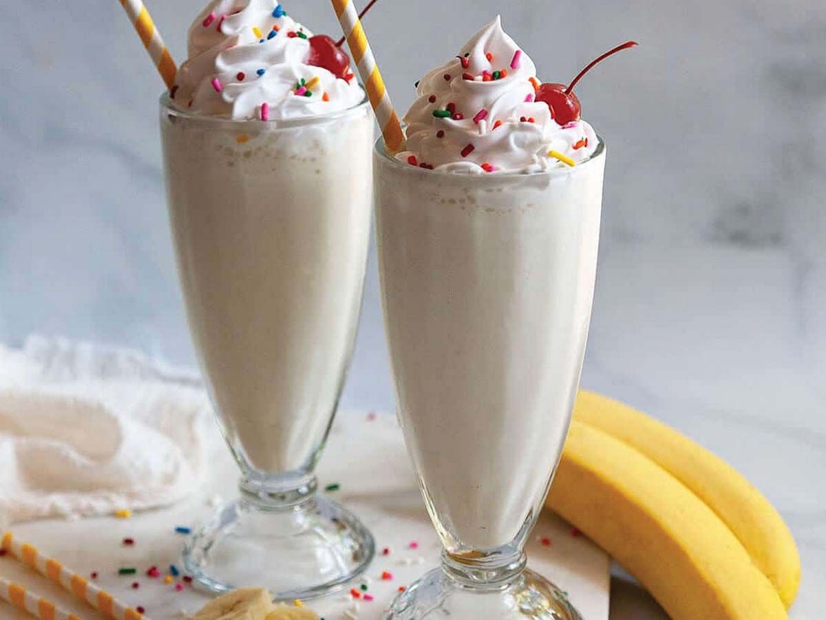 Banana milkshake