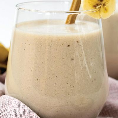 Banana and Milk Juice