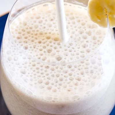 Banana with milk