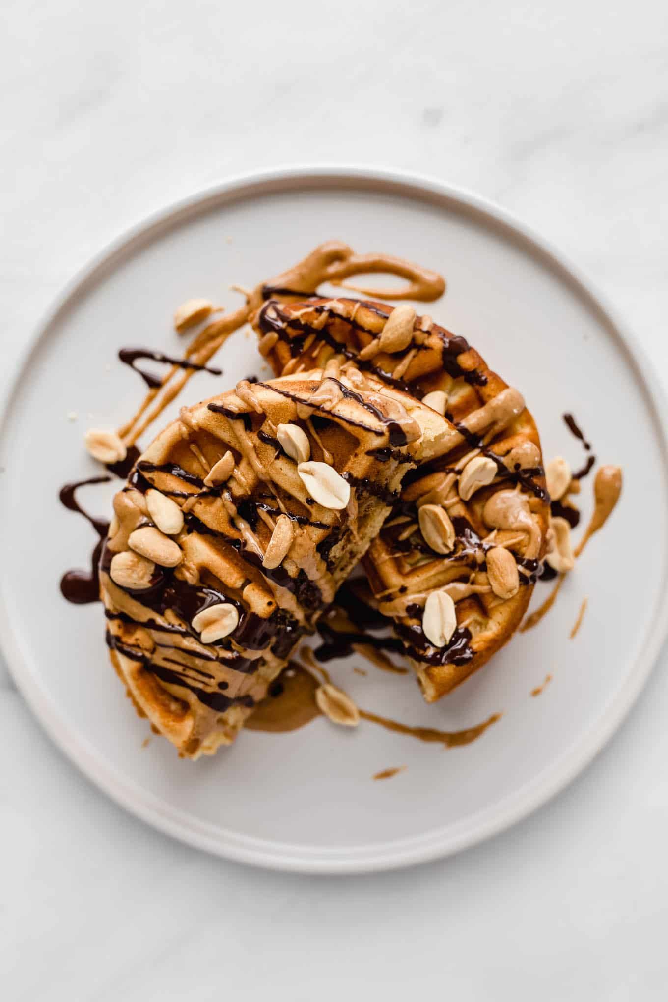 Snickers Waffle
